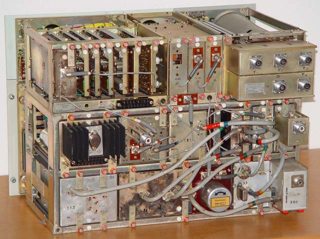 EKV 13 Kurzwellenempfnger  - das Chassis  - Rckansicht